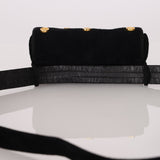 Rare Loewe Suede Coin Anagram Studded Waist Bag - FashioNica