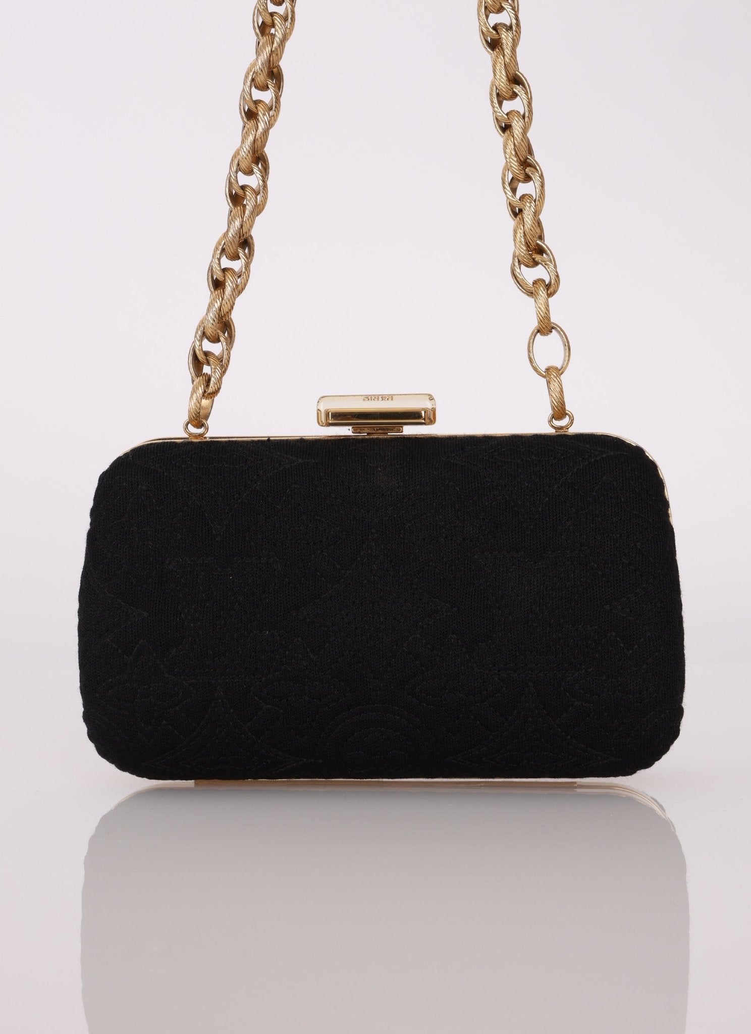 Rare Louis Vuitton 2009 Jersey Motard Minaudière Clutch on Chain - FashioNica