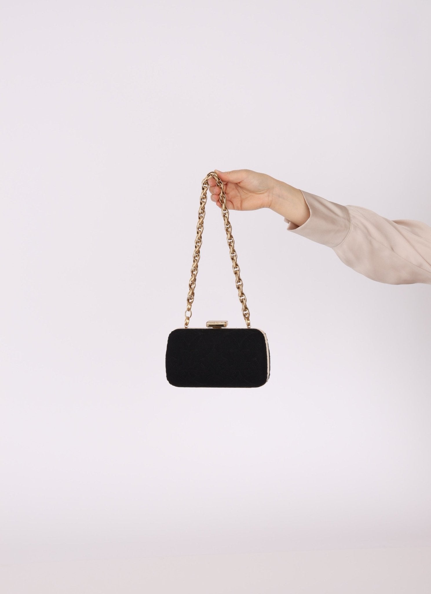 Rare Louis Vuitton 2009 Jersey Motard Minaudière Clutch on Chain - FashioNica