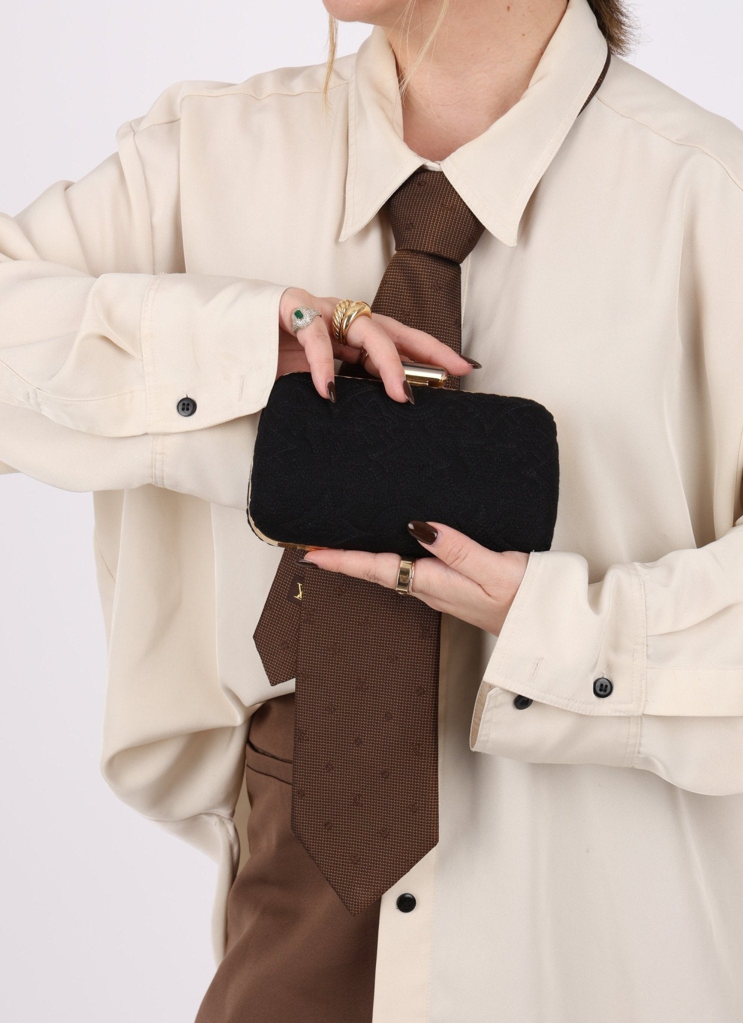 Rare Louis Vuitton 2009 Jersey Motard Minaudière Clutch on Chain - FashioNica