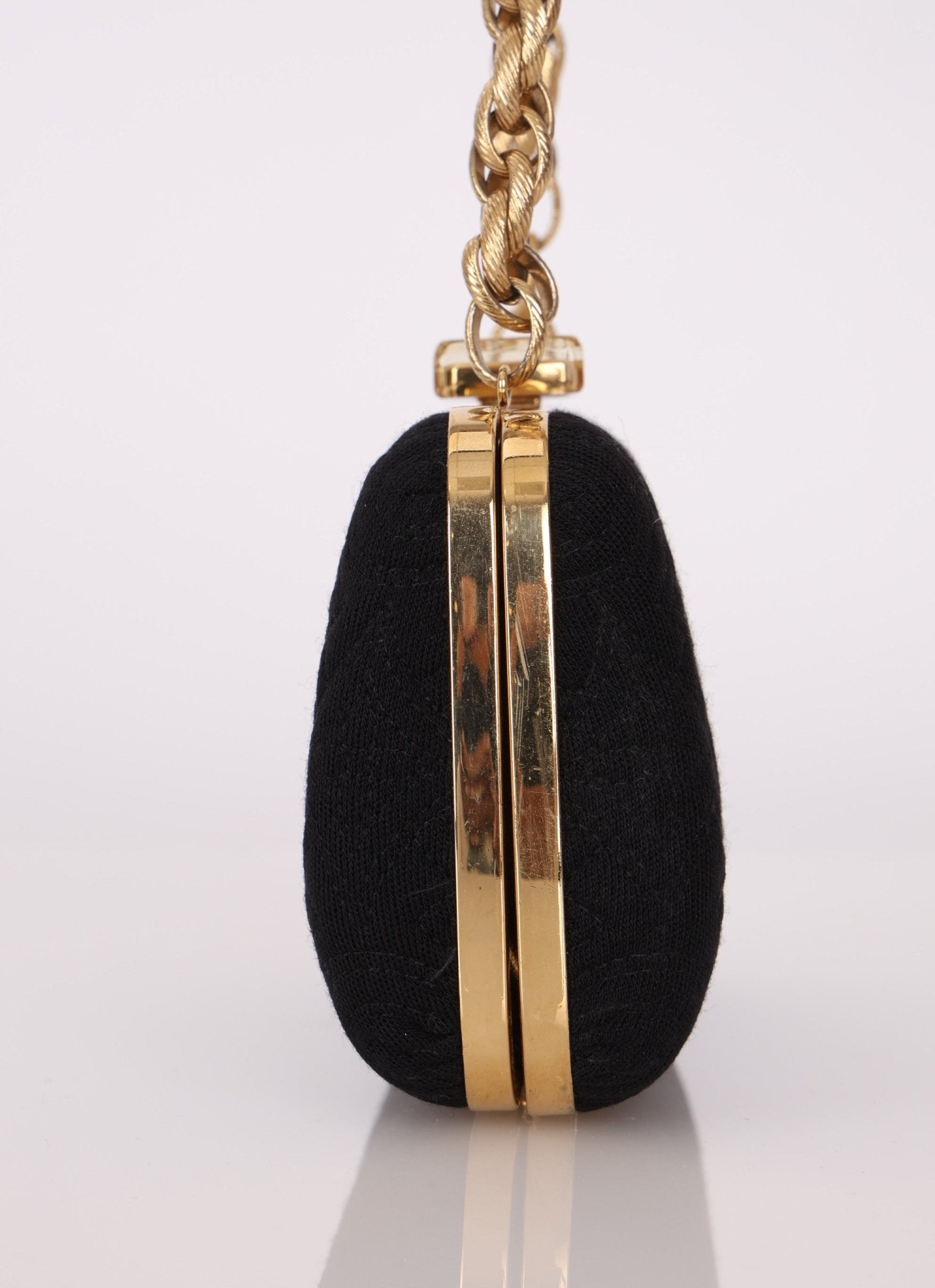 Rare Louis Vuitton 2009 Jersey Motard Minaudière Clutch on Chain - FashioNica