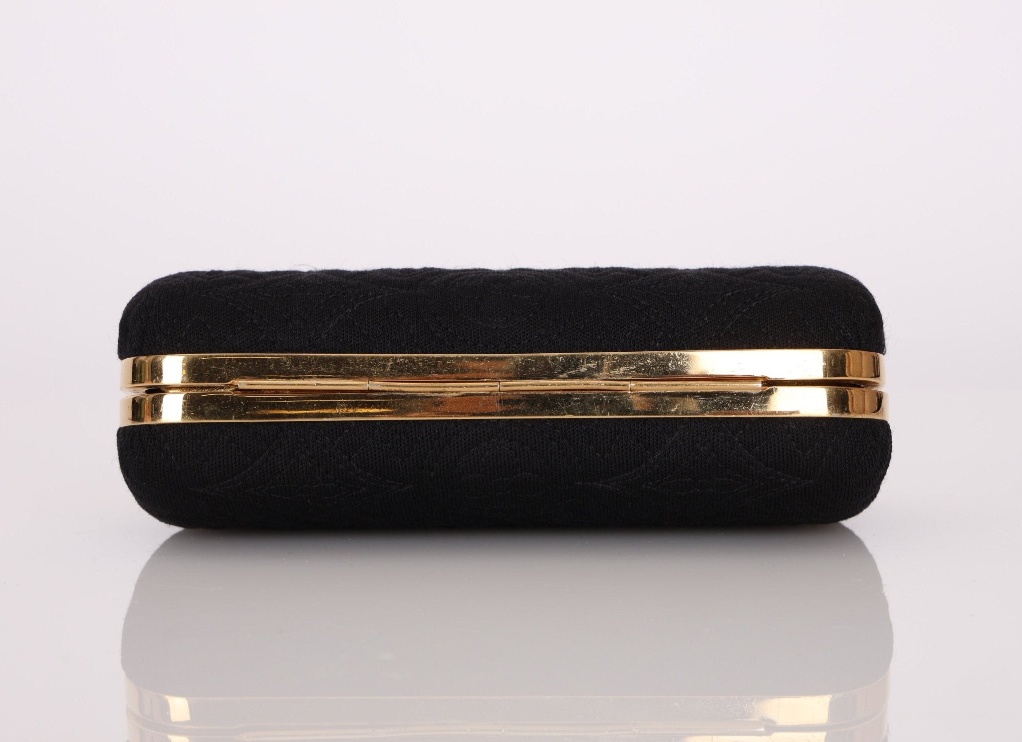 Rare Louis Vuitton 2009 Jersey Motard Minaudière Clutch on Chain - FashioNica