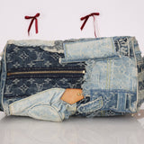 Rare Louis Vuitton Denim Patchwork Speedy 30 - FashioNica
