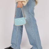 Rare Louis Vuitton Lollipop Blue Vernis Valentine Mini Pochette Accessoires - FashioNica