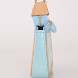 Rare Louis Vuitton Lollipop Blue Vernis Valentine Mini Pochette Accessoires - FashioNica