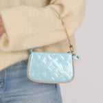 Rare Louis Vuitton Lollipop Blue Vernis Valentine Mini Pochette Accessoires - FashioNica
