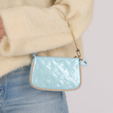 Rare Louis Vuitton Lollipop Blue Vernis Valentine Mini Pochette Accessoires - FashioNica