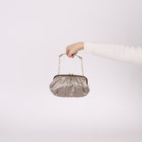 Rare Louis Vuitton Satin Aumoniere Clutch on Chain - FashioNica