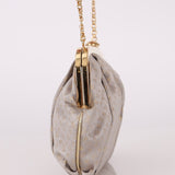 Rare Louis Vuitton Satin Aumoniere Clutch on Chain - FashioNica