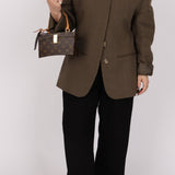 Rare Louis Vuitton x Frank Gehry Monogram Twisted Box with Strap - FashioNica