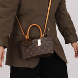 Rare Louis Vuitton x Frank Gehry Monogram Twisted Box with Strap - FashioNica