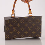 Rare Louis Vuitton x Frank Gehry Monogram Twisted Box with Strap - FashioNica
