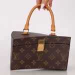 Rare Louis Vuitton x Frank Gehry Monogram Twisted Box with Strap - FashioNica