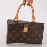 Rare Louis Vuitton x Frank Gehry Monogram Twisted Box with Strap - FashioNica
