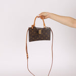 Rare Louis Vuitton x Frank Gehry Monogram Twisted Box with Strap - FashioNica