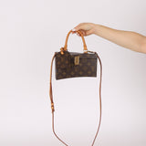 Rare Louis Vuitton x Frank Gehry Monogram Twisted Box with Strap - FashioNica