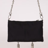 Rare Prada Nylon and Saffiano Robot Chain Mini Bag - FashioNica