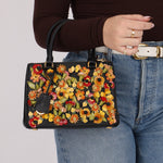 Rare Prada Saffiano Floral Applique Garden Mini Bag - FashioNica