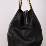 Rare Vintage Chanel Caviar Double - Sided Supermodel Tote - FashioNica
