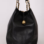 Rare Vintage Chanel Caviar Double - Sided Supermodel Tote - FashioNica