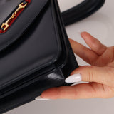 Rare Vintage Gucci Double Horsebit Shelley Flap Bag - FashioNica