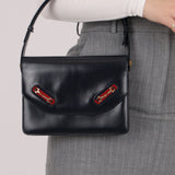 Rare Vintage Gucci Double Horsebit Shelley Flap Bag - FashioNica