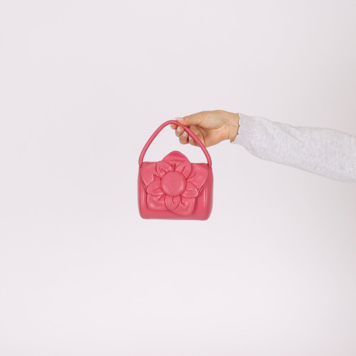 Rare Vintage Loewe Nappa Goya Flower Mini Bag - FashioNica