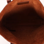 Saint Laurent Croc Embossed Toy Shopping Tote - FashioNica