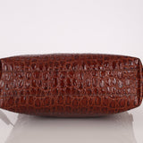 Saint Laurent Croc Embossed Toy Shopping Tote - FashioNica