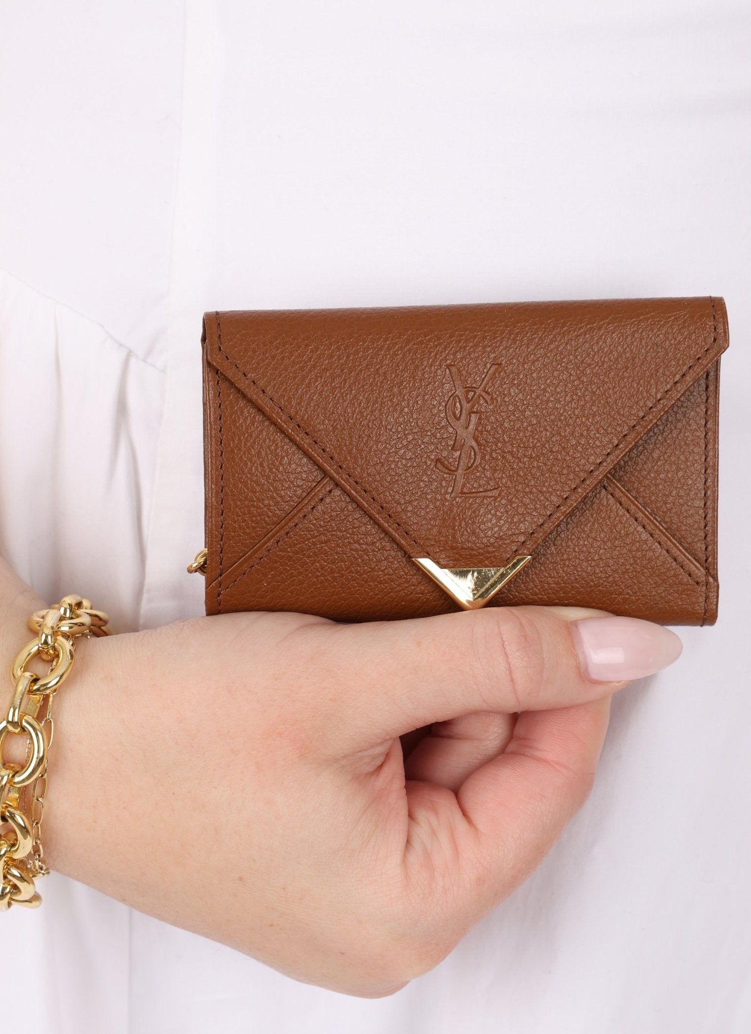 Saint Laurent Envelope Key Holder - FashioNica