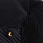 Saint Laurent Navy Nylon Cassandra Boston Bag - FashioNica