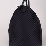 Saint Laurent Navy Nylon Cassandra Boston Bag - FashioNica