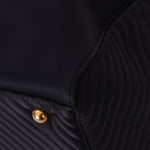 Saint Laurent Navy Nylon Cassandra Boston Bag - FashioNica