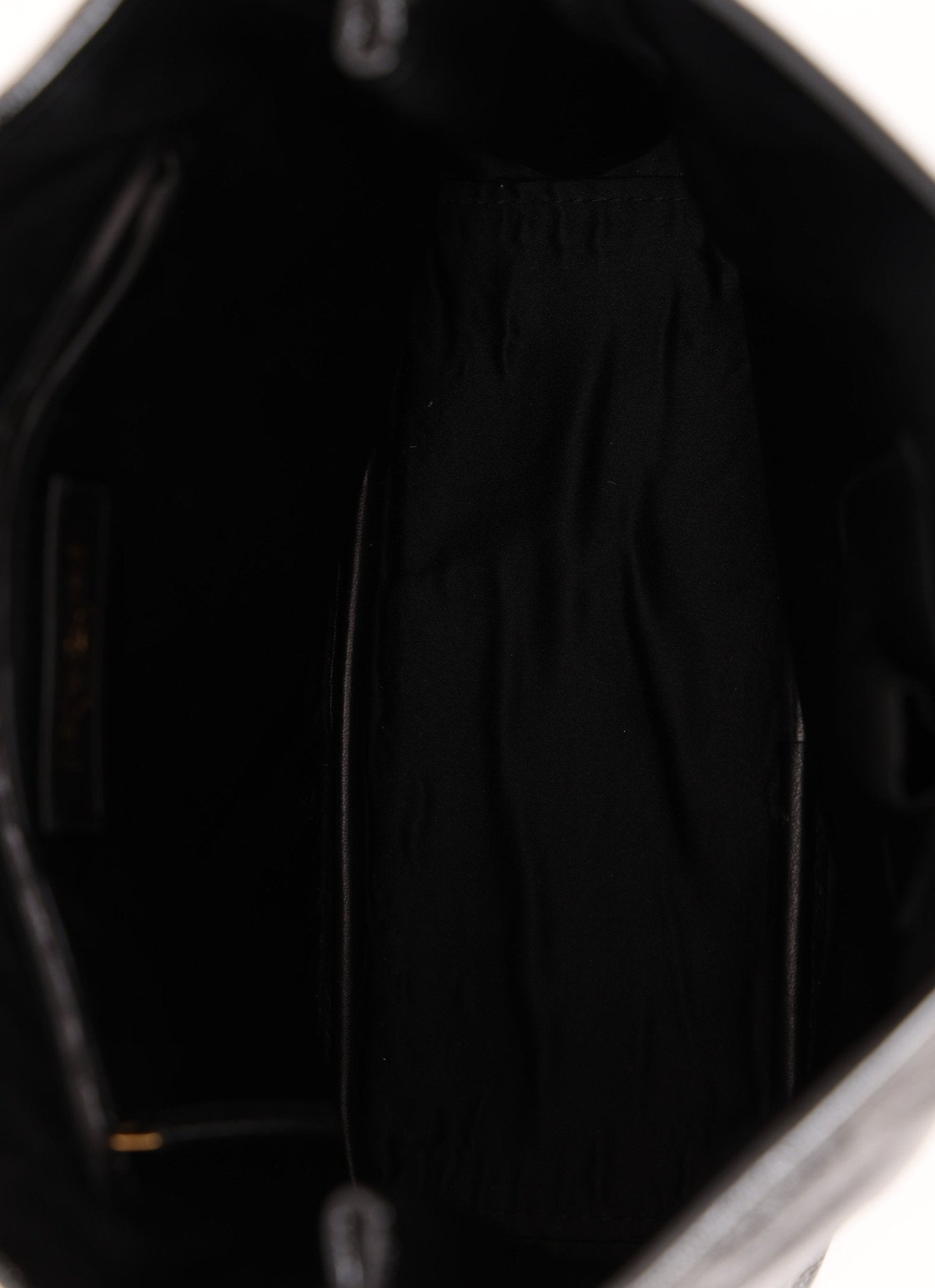 Saint Laurent Patent Mail Tote - FashioNica