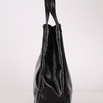 Saint Laurent Patent Mail Tote - FashioNica
