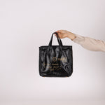 Saint Laurent Patent Mail Tote - FashioNica