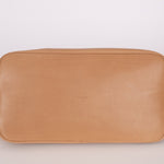 Saint Laurent Rive Gauche Tote Tag in Vegetable - Tanned Leather - FashioNica