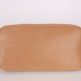 Saint Laurent Rive Gauche Tote Tag in Vegetable - Tanned Leather - FashioNica