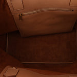 Saint Laurent Rive Gauche Tote Tag in Vegetable - Tanned Leather - FashioNica