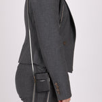 Saint Laurent Smoking Box Chain Tassel Crossbody - FashioNica