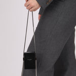 Saint Laurent Smoking Box Chain Tassel Crossbody - FashioNica