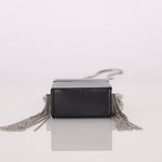 Saint Laurent Smoking Box Chain Tassel Crossbody - FashioNica