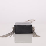 Saint Laurent Smoking Box Chain Tassel Crossbody - FashioNica
