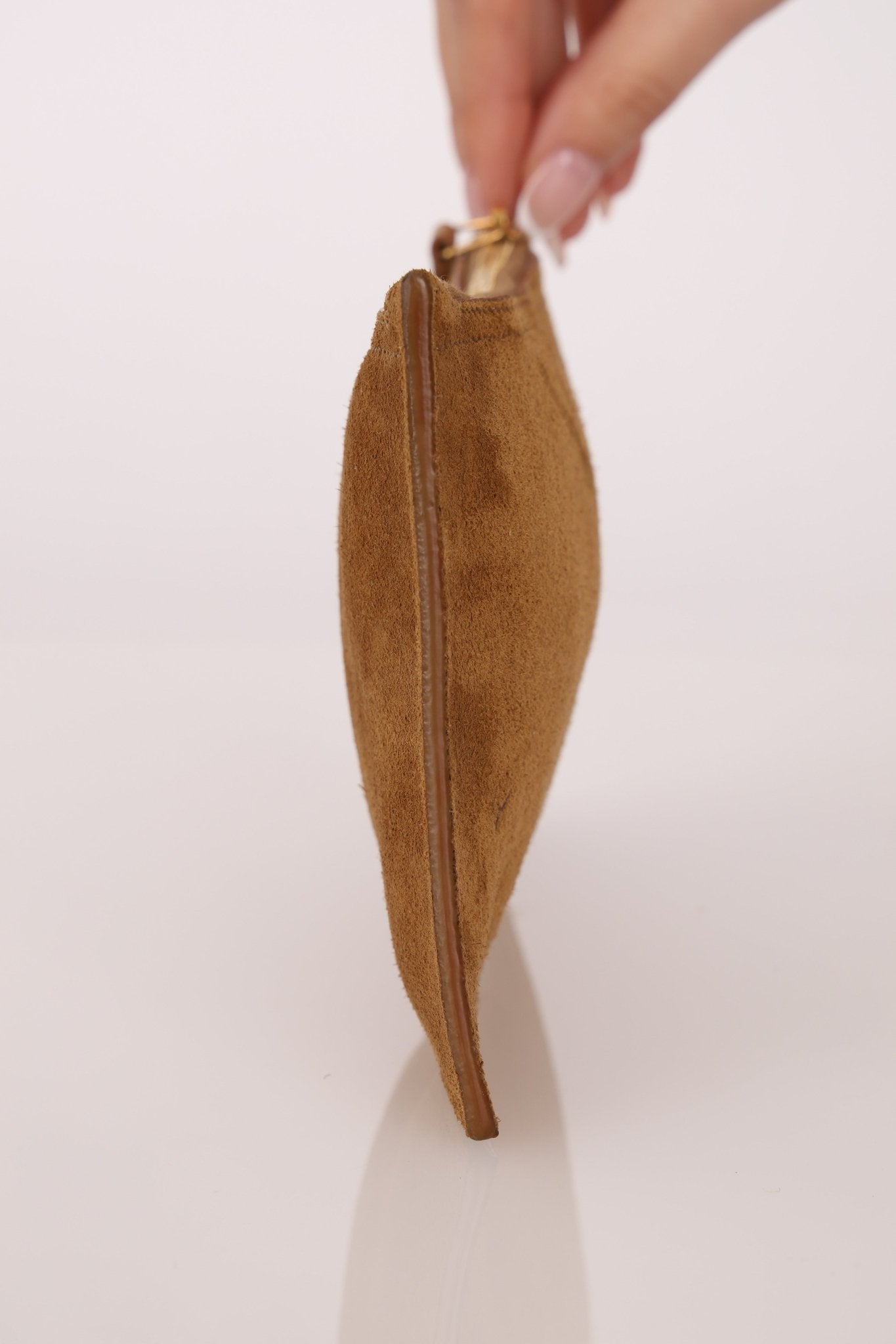 Saint Laurent Tanger Suede Hobo - FashioNica