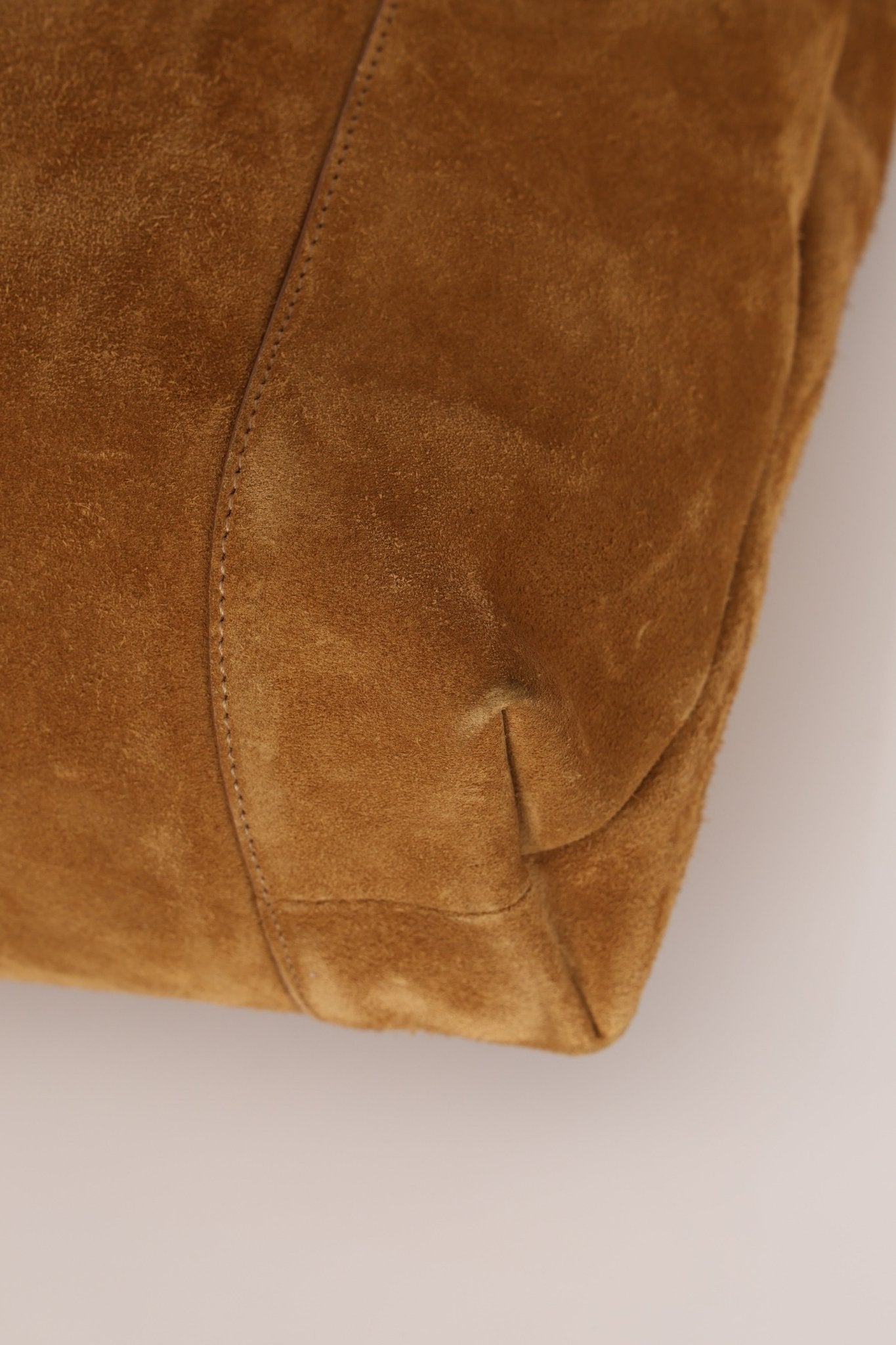 Saint Laurent Tanger Suede Hobo - FashioNica