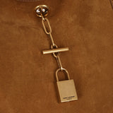 Saint Laurent Tanger Suede Hobo - FashioNica