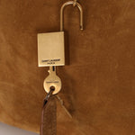 Saint Laurent Tanger Suede Hobo - FashioNica