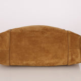 Saint Laurent Tanger Suede Hobo - FashioNica