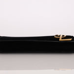 Saint Laurent Velour Smoking Clutch - FashioNica