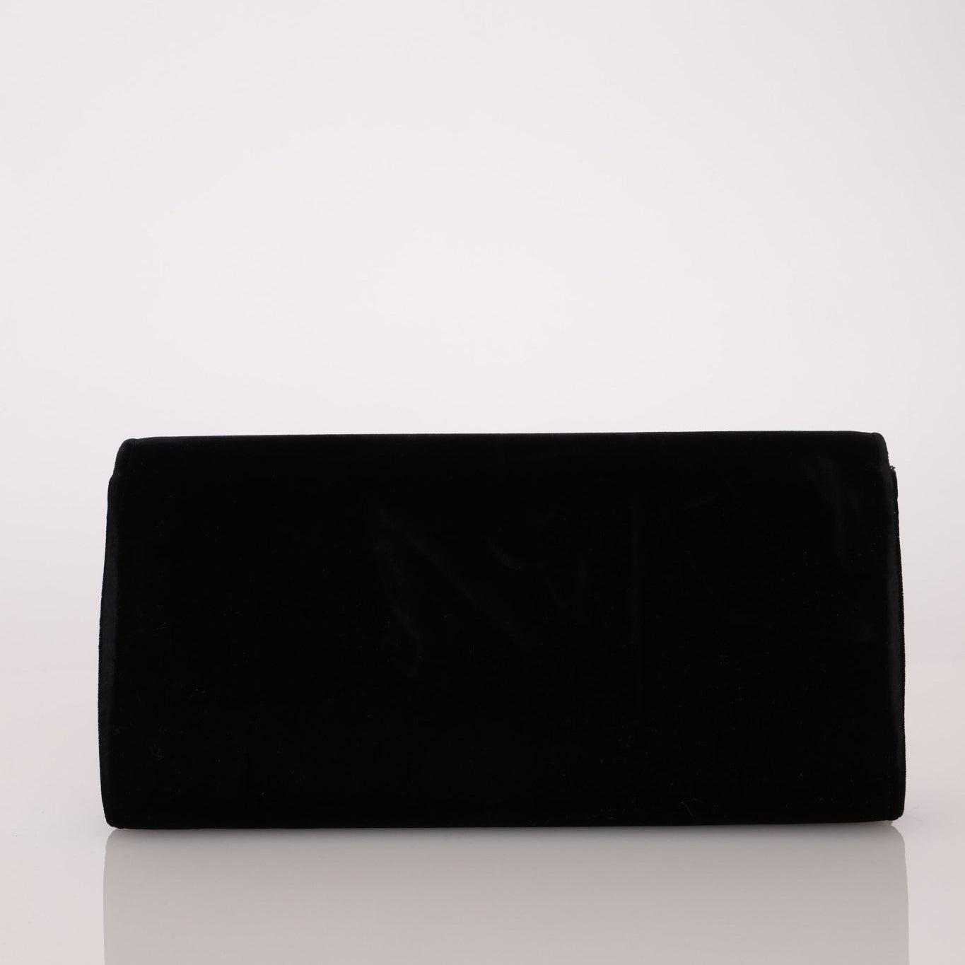 Saint Laurent Velour Smoking Clutch - FashioNica